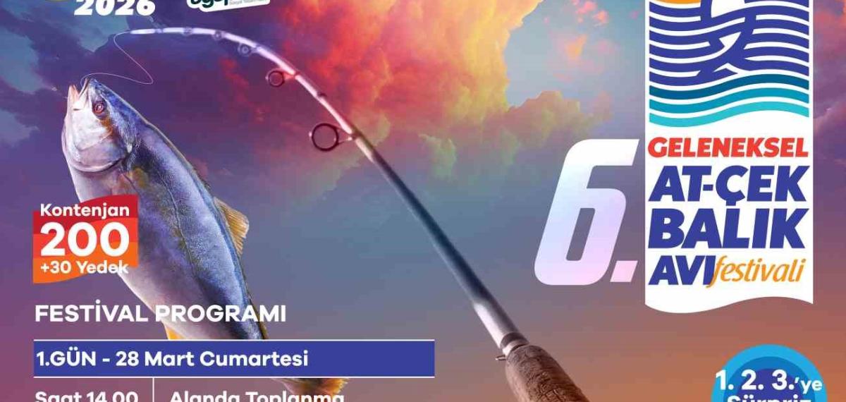 Aliağa’da ’6. Geleneksel At-Çek Balık Avı Festivali’ Coşkusu Başlıyor