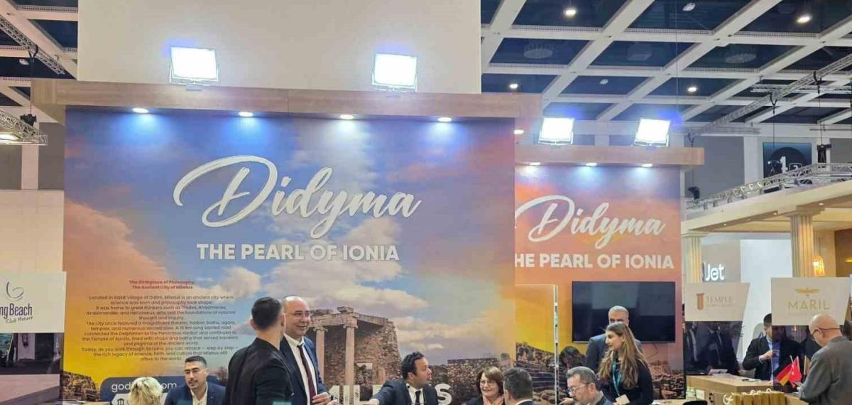 Almanya’daki Fuarda Didim Belediyesi Standına Yoğun İlgi