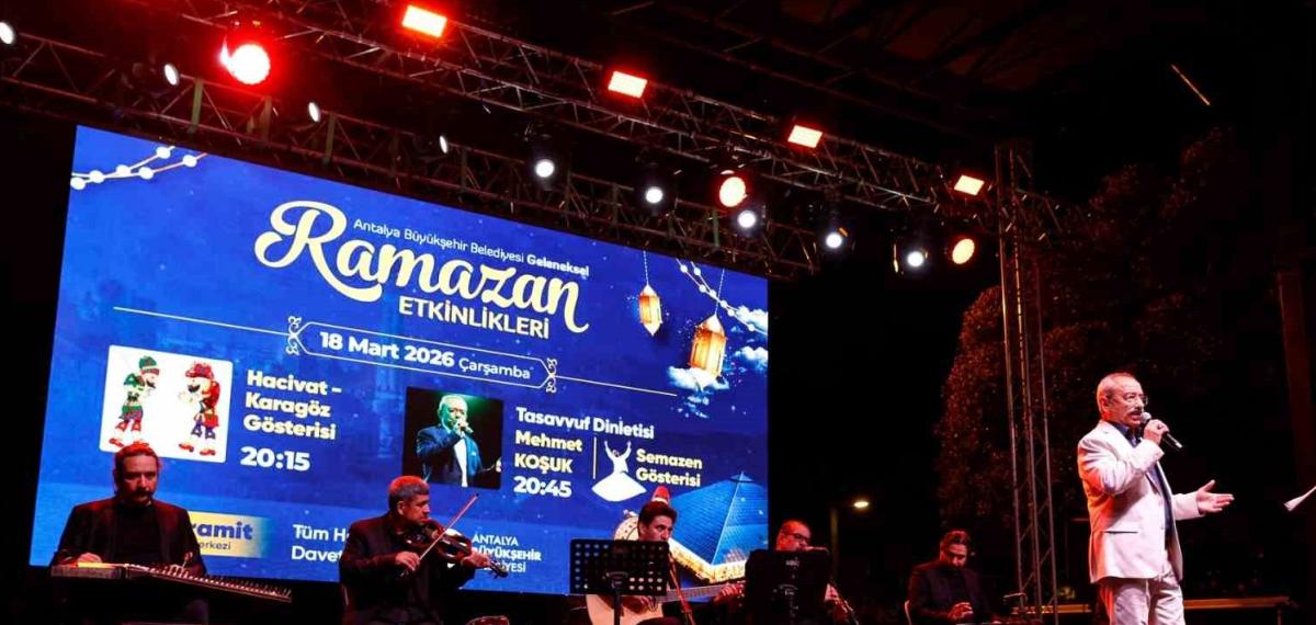 Antalya Büyükşehir Belediyesi’nin Ramazan Etkinlikleri Yoğun İlgi Gördü