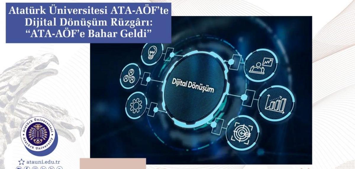 Atatürk Üniversitesi Ata-Aöf’te Dijital Dönüşüm Rüzgârı: “Ata-Aöf’e Bahar Geldi”