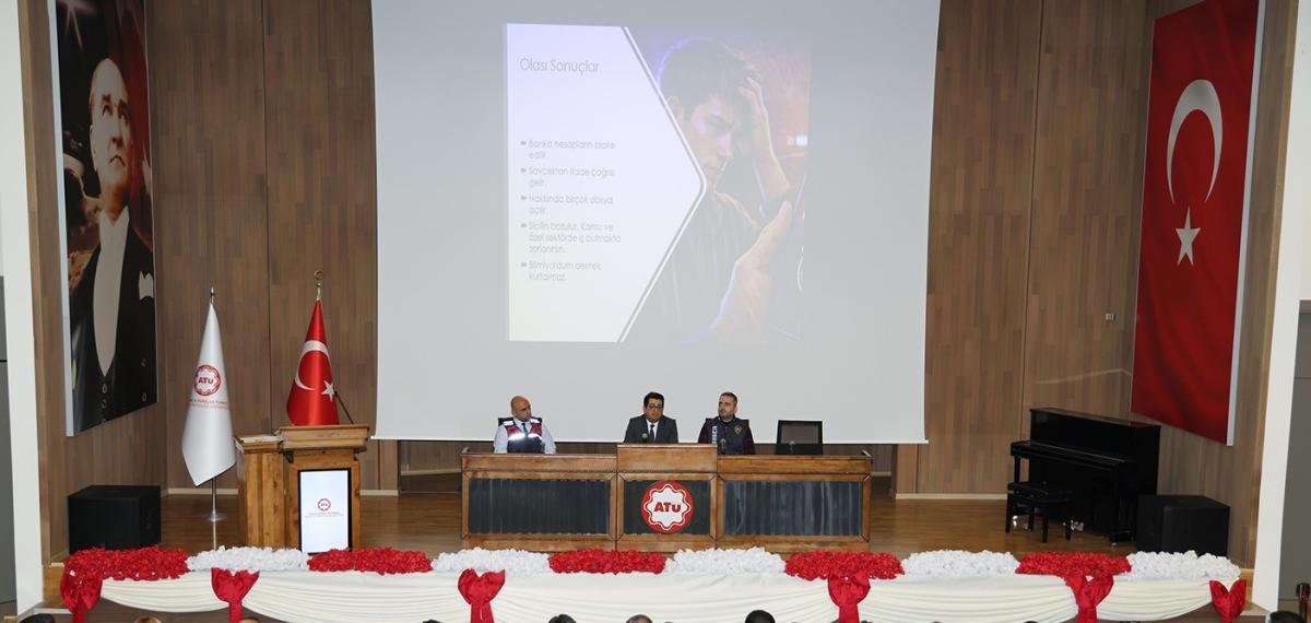 Atü’de Öğrenciler İban Dolandırıcılığına Karşı Bilgilendirildi