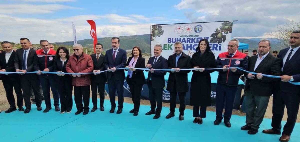 Aydın’ın İlek Bahçeleri Törenle Hizmete Açıldı