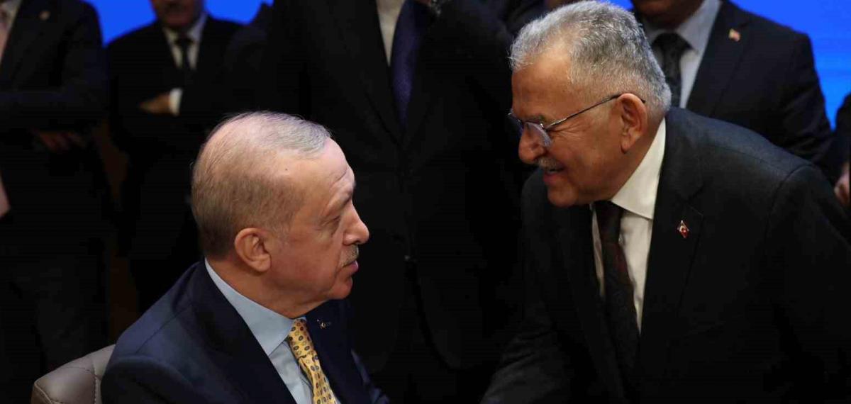 Başkan Büyükkılıç, Cumhurbaşkanı Erdoğan ile Görüştü