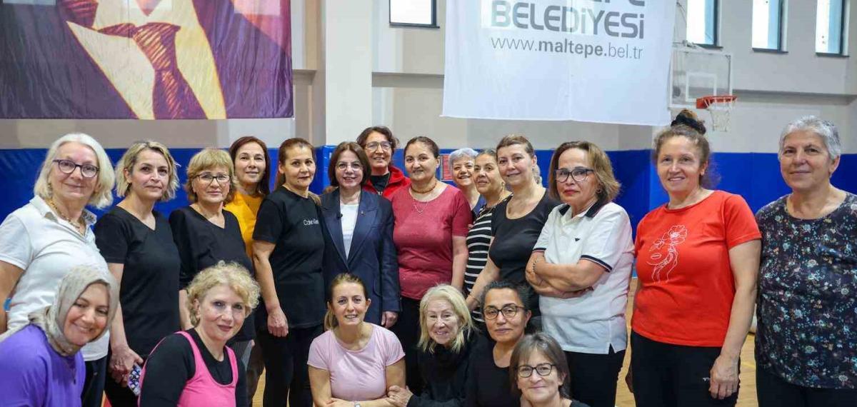 Başkanı Köymen, Spor Yapan Kadınlarla Buluştu