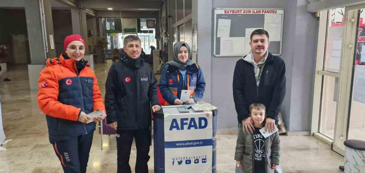 Bayburt’ta Deprem Haftası Etkinlikleri Tamamlandı