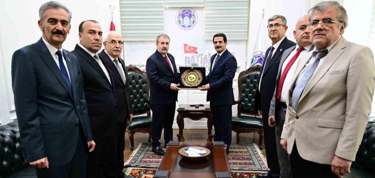 BBP Genel Başkanı Destici’den Başkan Taşkın’a Ziyaret