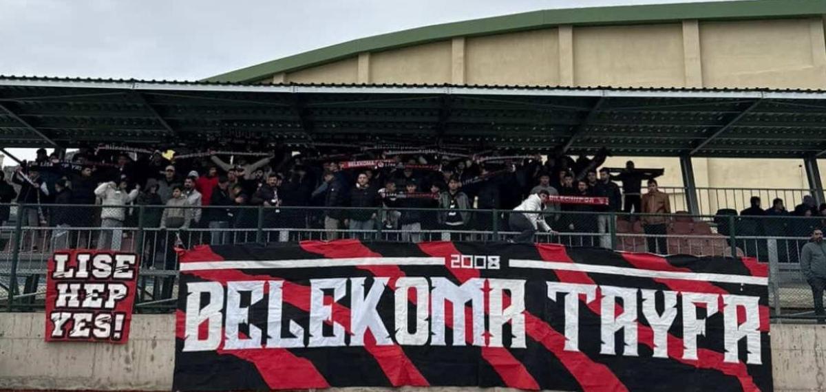 Belekoma Tayfa Taraftar Grubundan Kulüp Başkanı Ergün’e Tepki