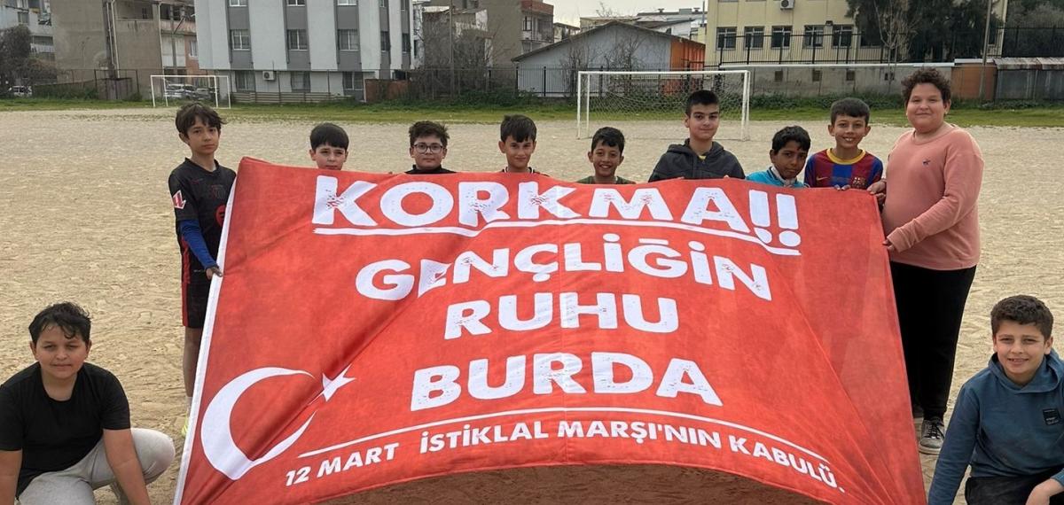 Bornovalı Kursiyerlerden ’Korkma’ Mesajı