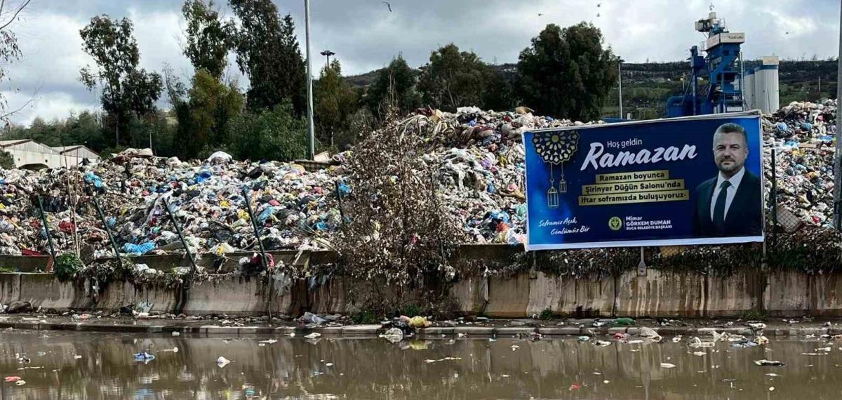 Buca’da Çöp Krizi: Belediye İşçileri Bu Kez ’Nefes Alamıyoruz’ Diyerek Eylem Başlattı