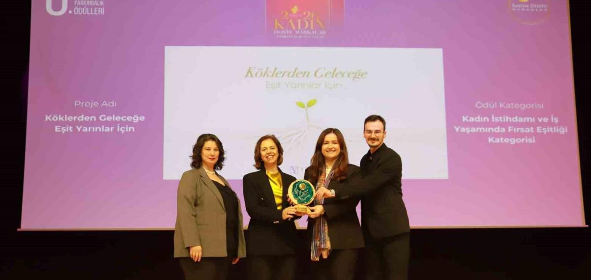 Bursa’da Yeşim Grup’a Kadın Dostu Markalar Farkındalık Ödülü