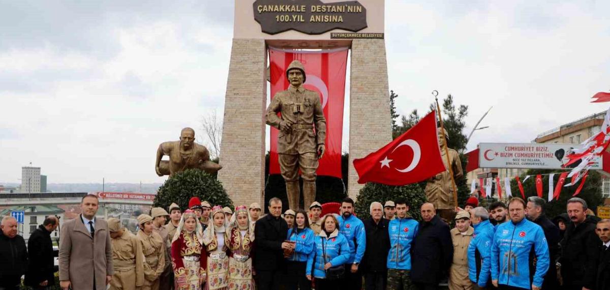 Çanakkale Zaferi’nin 111’inci Yıl Dönümü Büyükçekmece’de Gururla Kutlandı