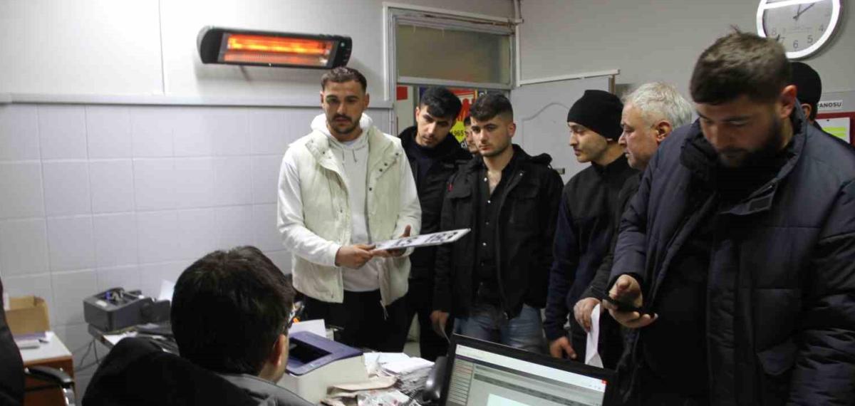 Çarşamba’da ‘App Plaka’ Paniği: Şoförler Odası Doldu Taştı