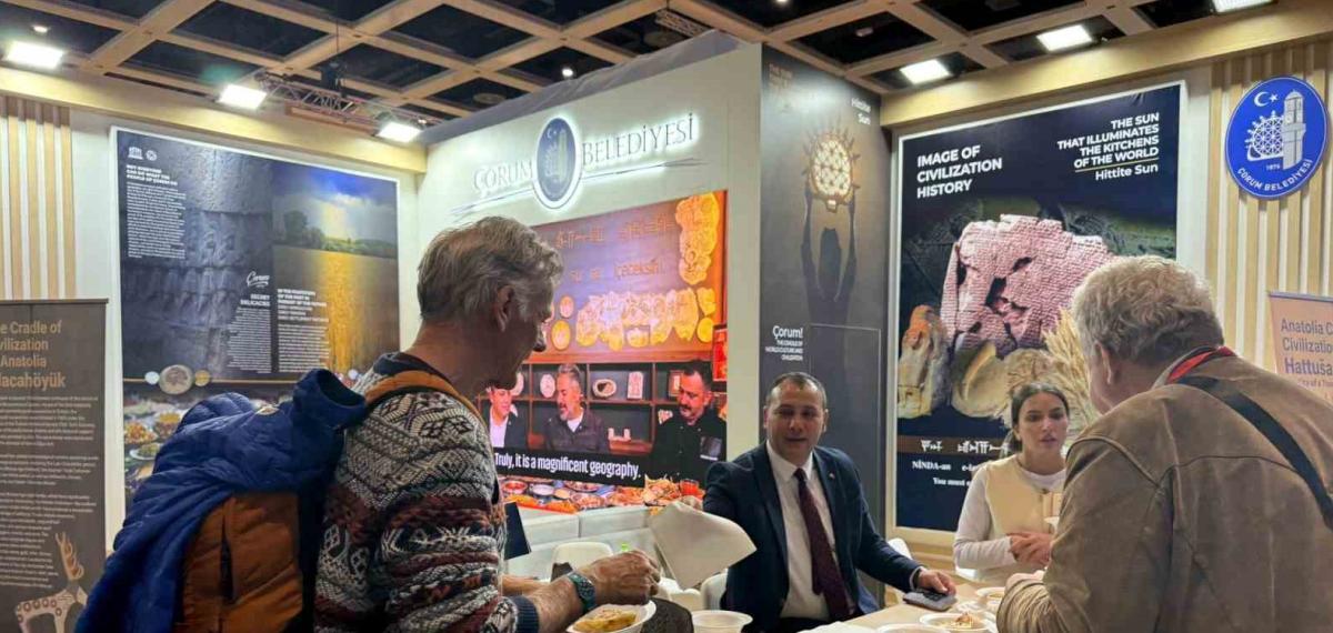 Çorum Belediyesi Standına Berlin’de Yoğun İlgi