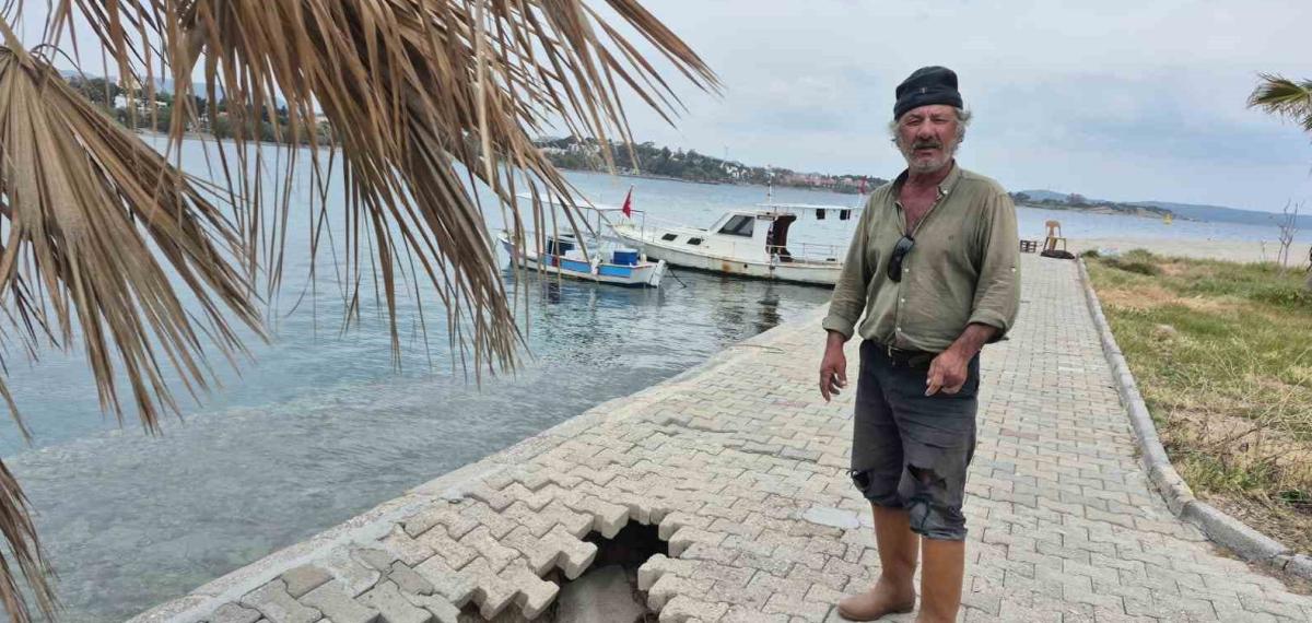 Datçalı Balıkçıdan Belediyeye Tepki