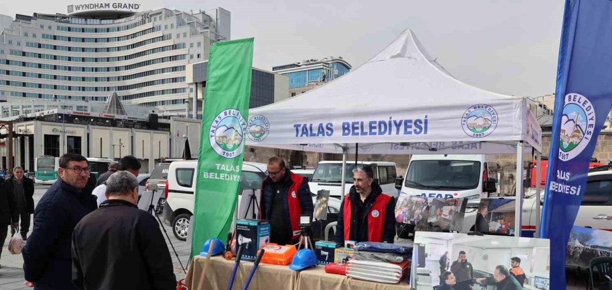 Depreme Karşı Bilinç Talas’tan Meydana Taşındı