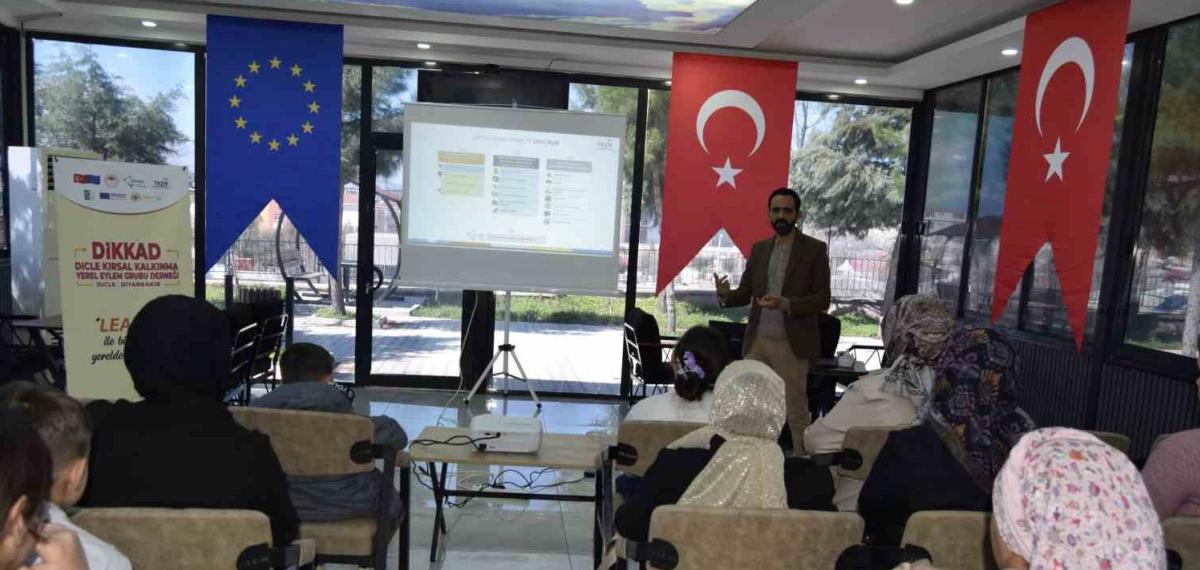 Dicle Yerel Eylem Grubu Derneğinden Muhtar, Kandın ve Gençlere Ipard Iıı Eğitimi