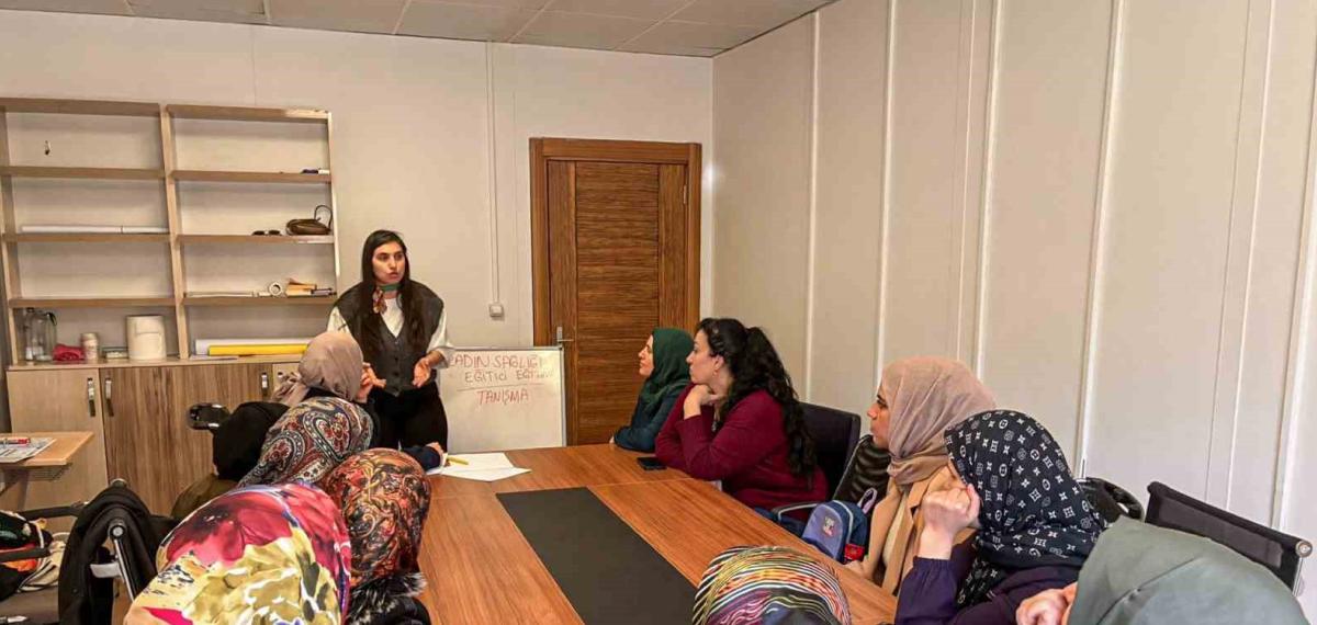 Diyarbakır’da Kadın Sağlığı Eğitim Programı Devam Ediyor