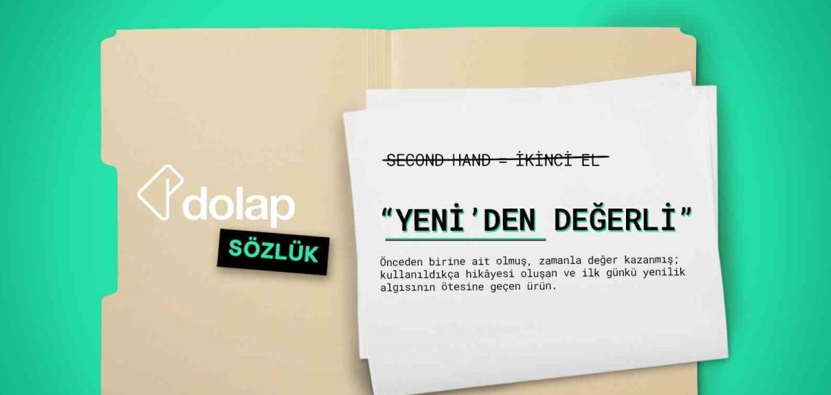 Dolap İkinci El Terimler Sözlüğü Kullanıma Sunuldu