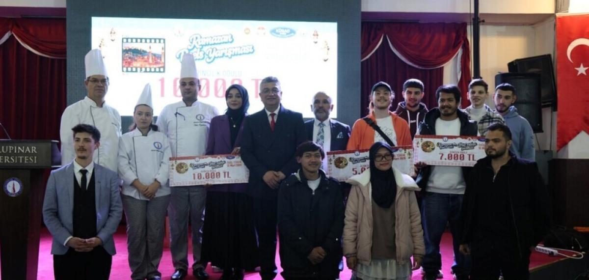 Dpü’de Ramazan Yarışmalarında Dereceye Girenler Ödüllerini Aldı