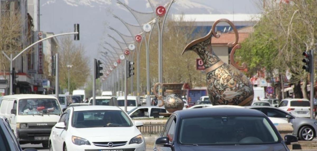 Erzincan’da Araç Sayısı 84 Bin 140 Oldu
