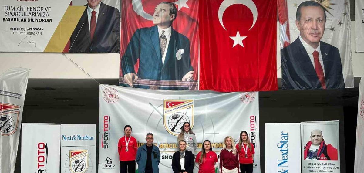 Erzincanlı Sporcular Havalı Silahlar Coşkun Abiş Kupası’ndan Derecelerle Döndü