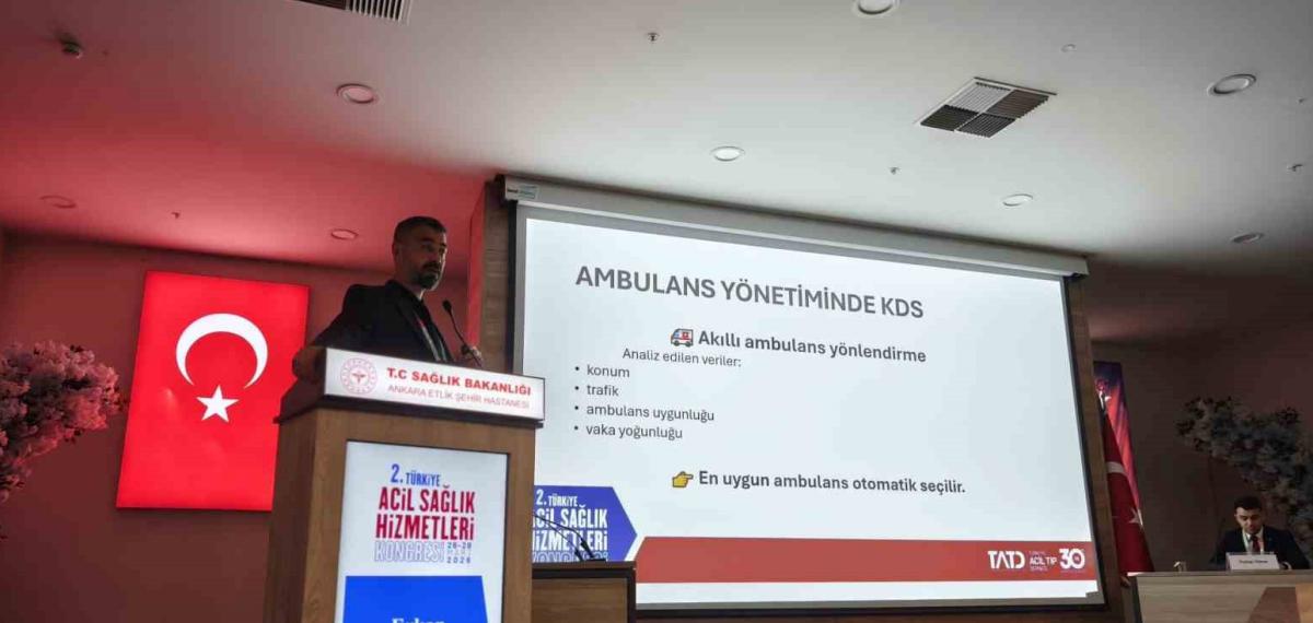 Eskişehirli Acil Sağlık Ekibi Türkiye Kongresine Damga Vurdu