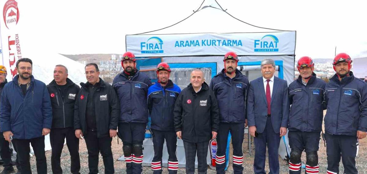 Fırat Edaş Arama Kurtarma Ekibi, Afad Tatbikatında Yer Aldı