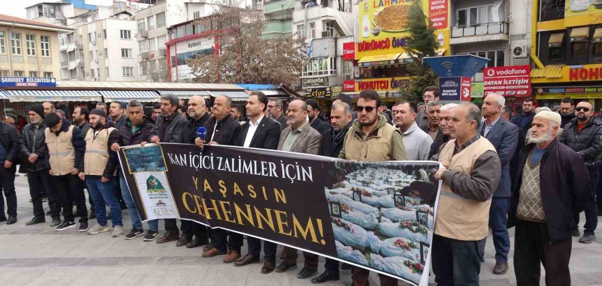 Gaziantep’te ABD ve İsrail’in İran’a Yönelik Saldırıları Protesto Edildi