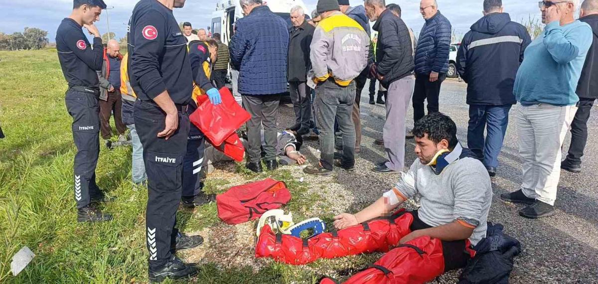 Gelen Telefonla Şantiyeye Geri Dönmek İçin Ani Manevra Yaptı, Muhtemel Faciadan Dönüldü