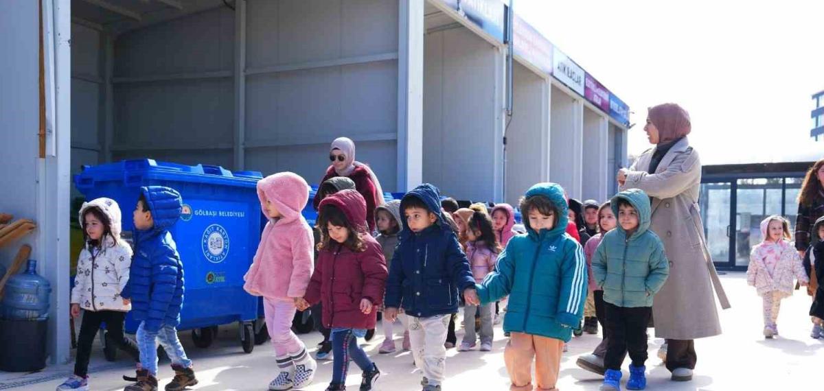Gölbaşı’nda Miniklere Geri Dönüşüm ve Sıfır Atık Anlatıldı