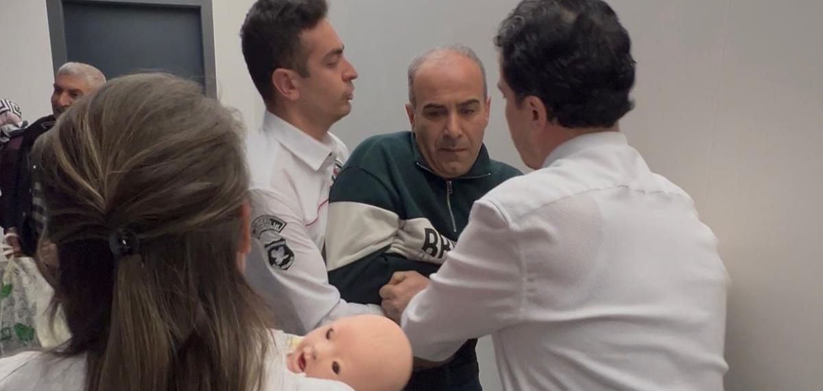 Hastanede Film Gibi Tatbikat