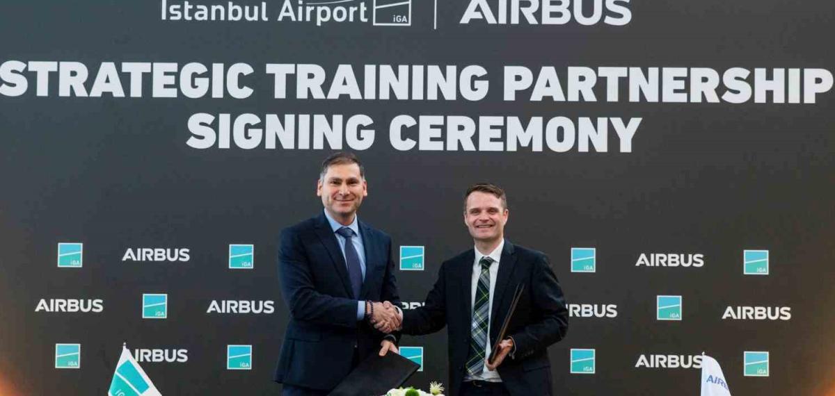 İga İstanbul Havalimanı ve Airbus Eğitim Ortağı Oldu