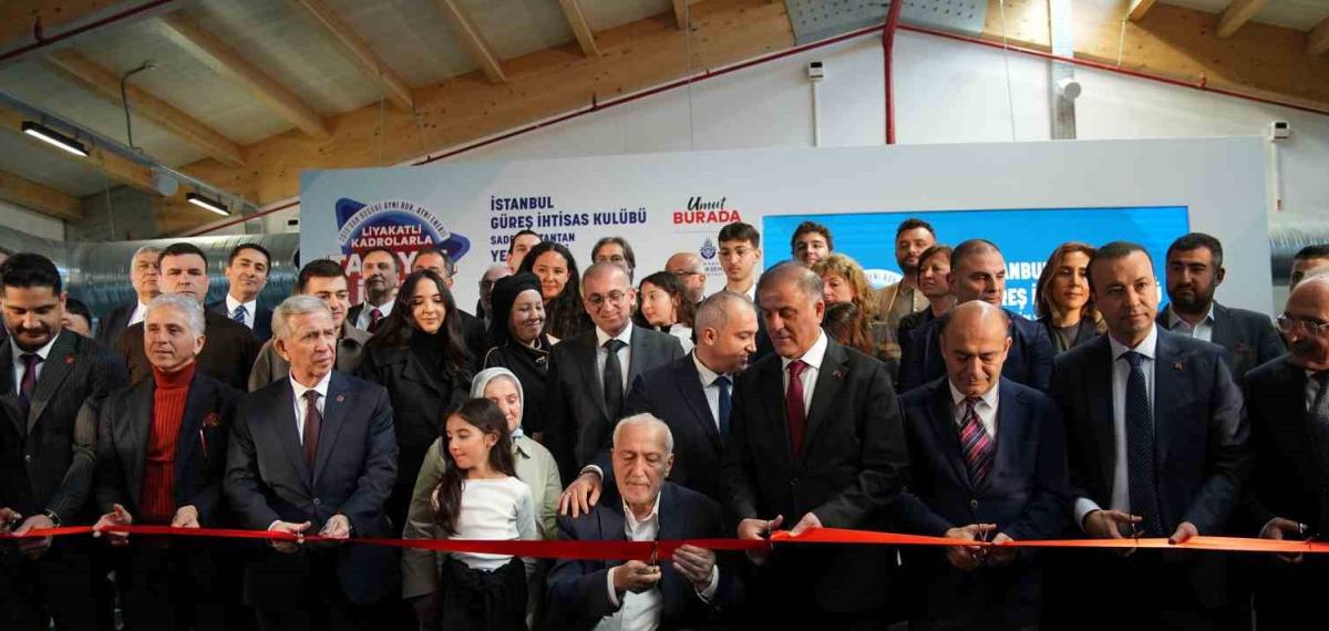 İstanbul Güreş İhtisas Kulübü Sadettin Tantan Yerleşkesi Açıldı