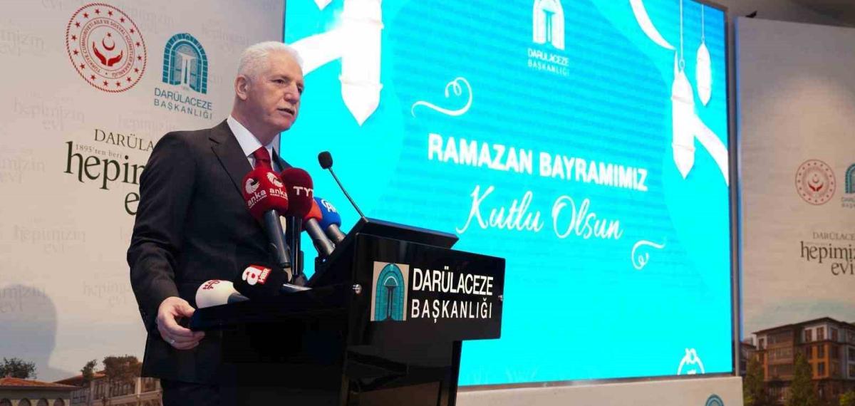 İstanbul Valisi Gül, Darülaceze Sakinleriyle Bayramlaştı