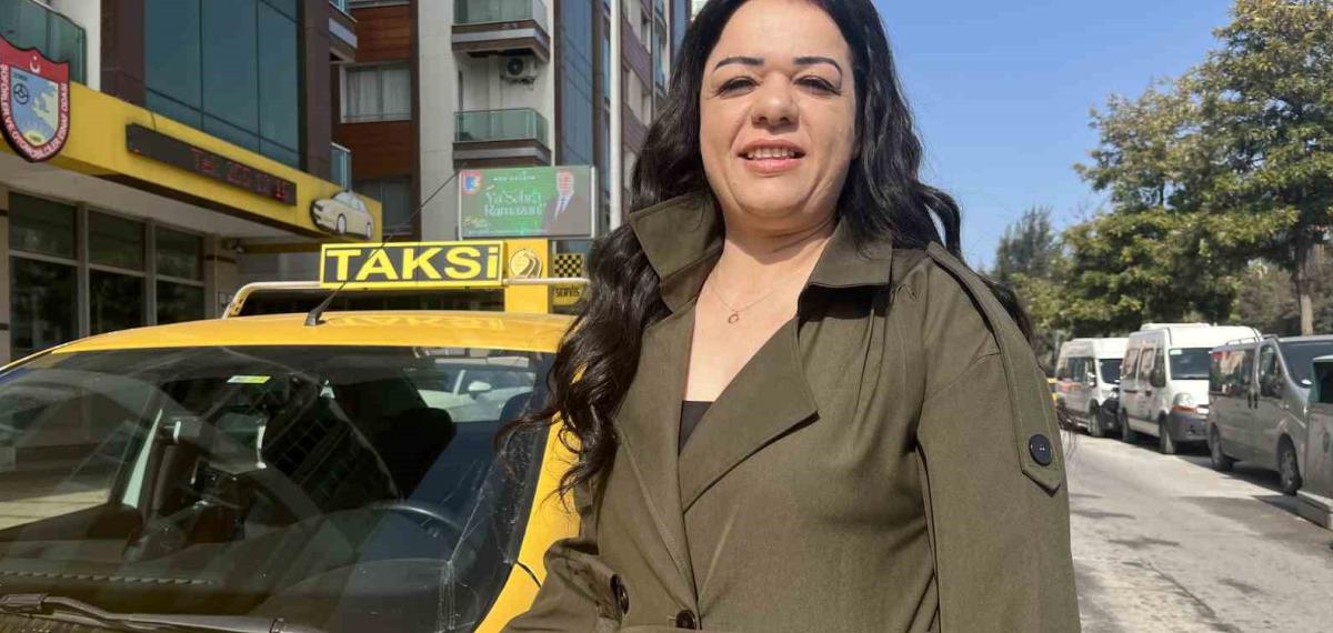İzmir’de Taksi Direksiyonunda Kadın Gücü