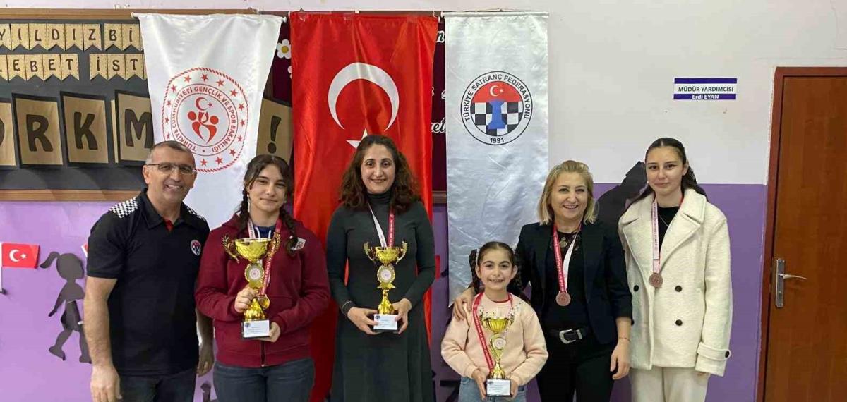 Kars’ta “Kadınlar Satranç İl Birinciliği Turnuvası” Tamamlandı