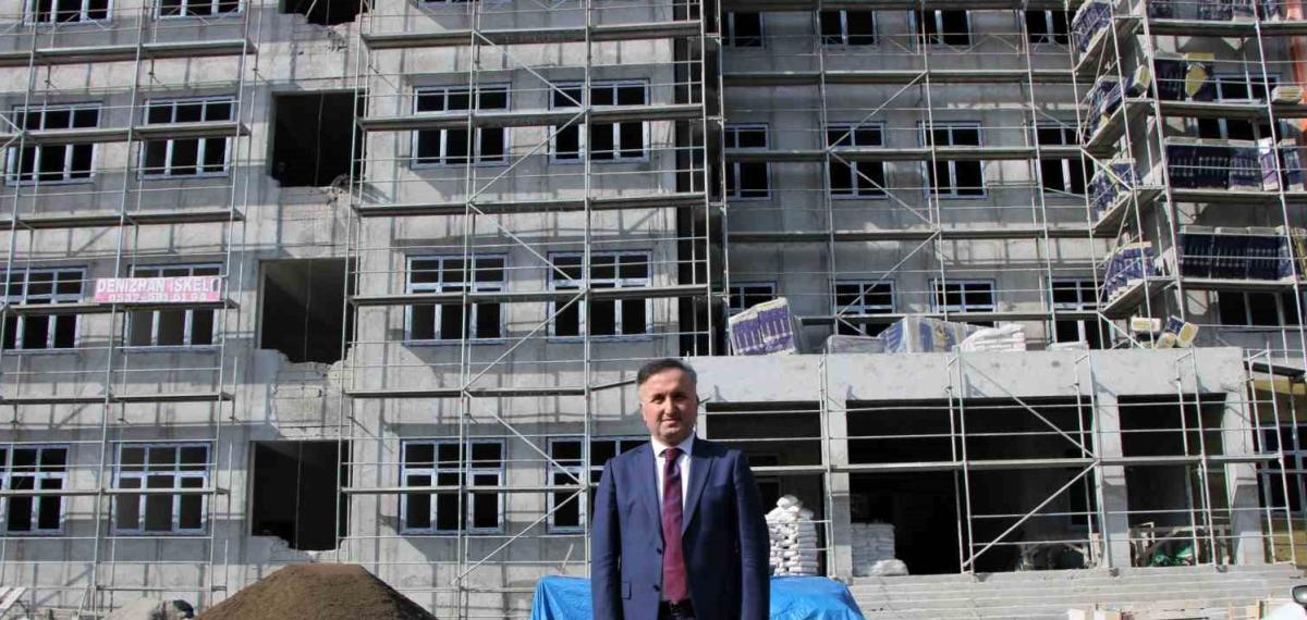 Kayseri’de İkili Eğitimi Sona Erdirecek Okulların İnşaatları Devam Ediyor