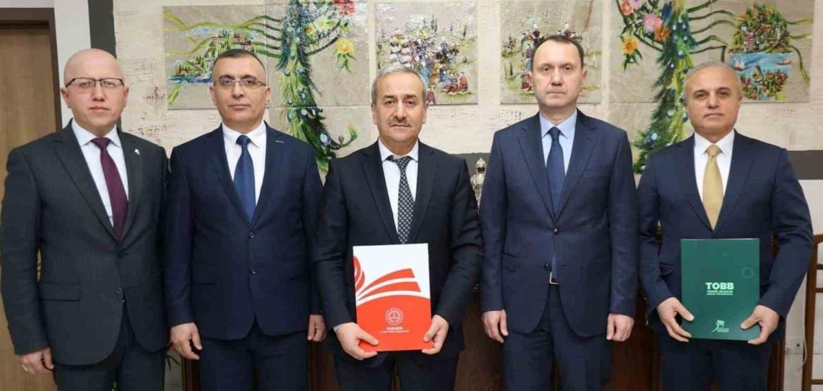 KBÜ Mesleki Eğitimde İş Birliği Çalışmalarını Sürdürüyor