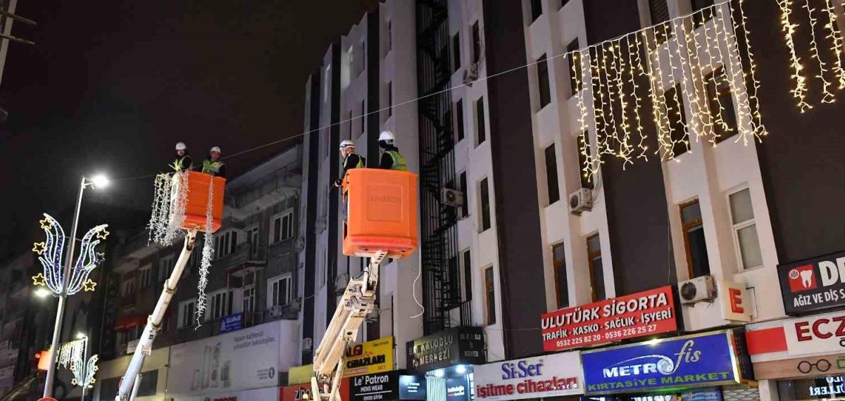 Kent Merkezini Aydınlatacak Led Dönüşüm Çalışmaları Başladı