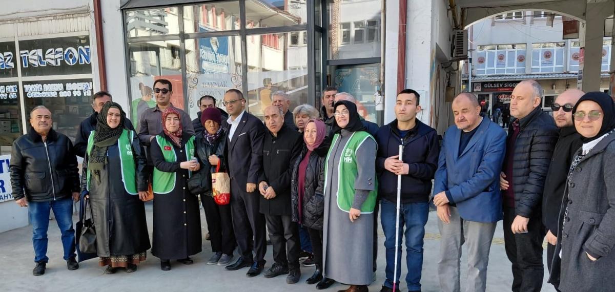 Kütahya’da Görme Engellilere Konuşan Saat Desteği