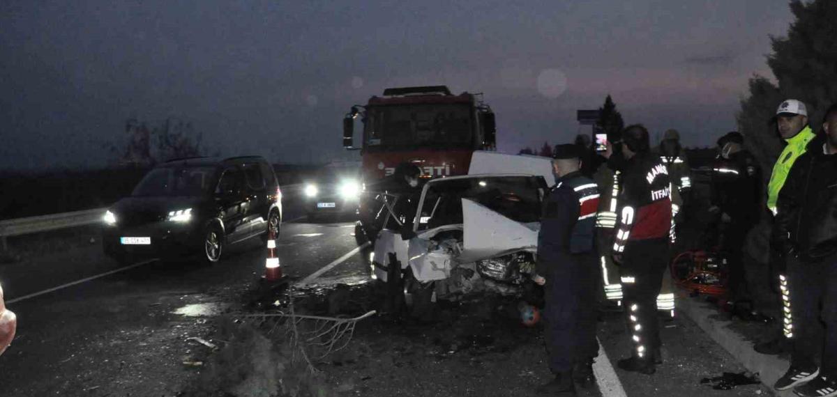 Manisa’da Feci Kaza: 2 Ölü, 5 Yaralı