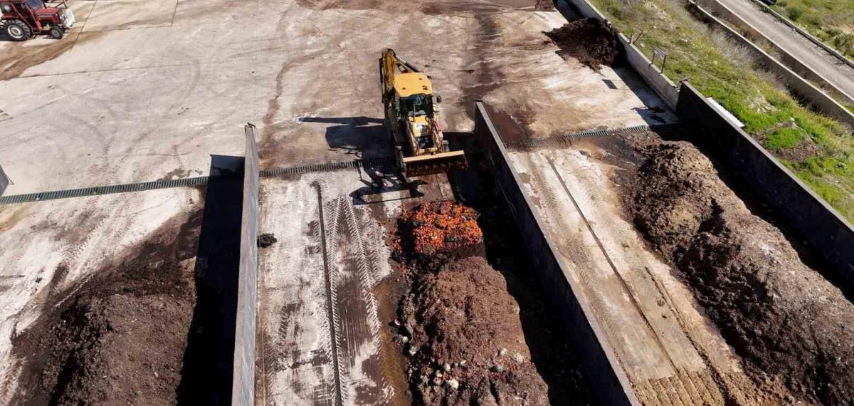 Mersin’de 835 Ton Organik Atık Komposta Dönüştürüldü