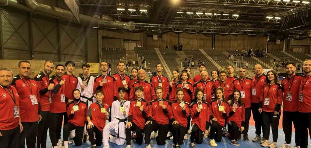 Milli Taekwondoculardan Belçika’da 30 Madalya Birden