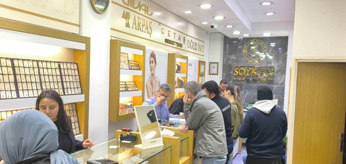 Muğla’da Kuyumcularda Çeyrek Altın Tükendi