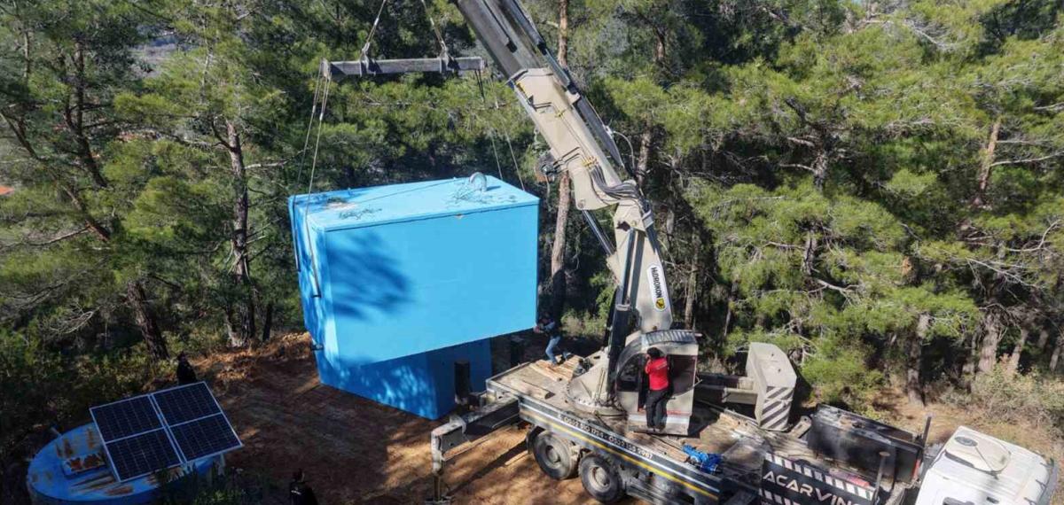 Muski’den Menteşe Gevenes Mahallesine Yeni İçme Suyu Deposu