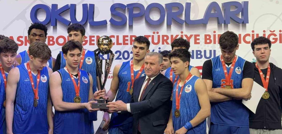 Okul Sporları Basketbol Gençler Türkiye Birinciliği Finali İstanbul’da Oynandı