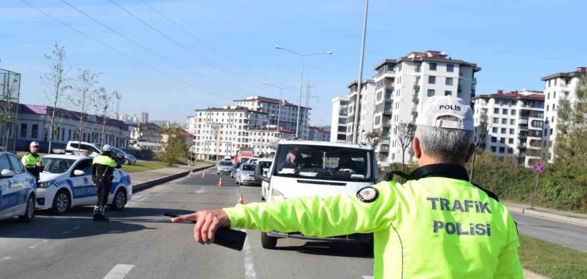 Ordu’da Bir Haftada 18 Binden Fazla Araç ve Sürücüsü Denetlendi