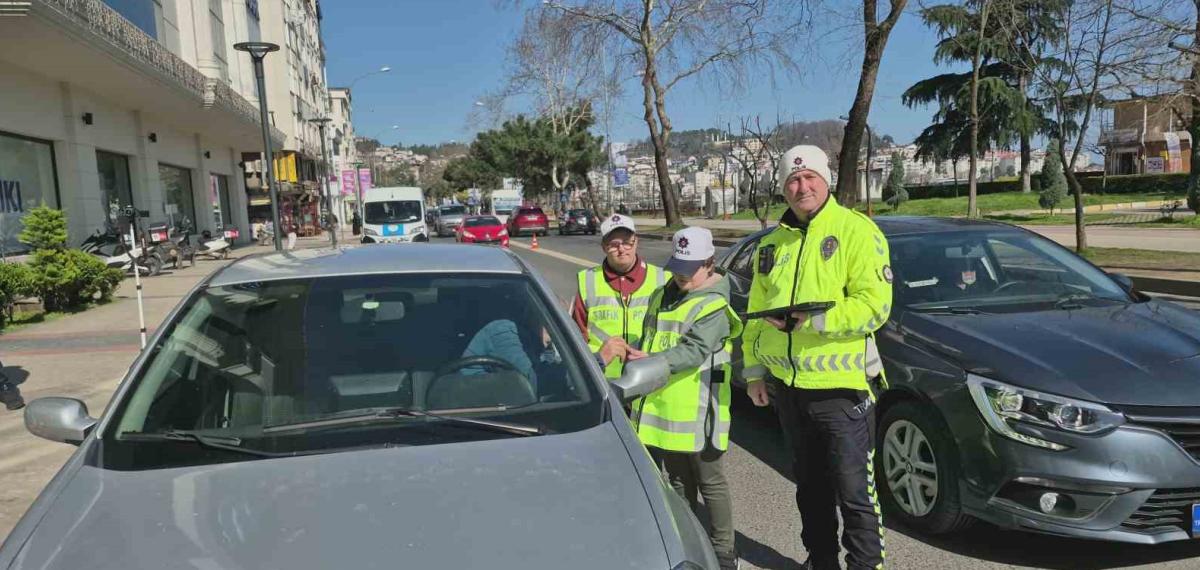 Ordu’da Özel Çocuklardan Trafik Denetimi