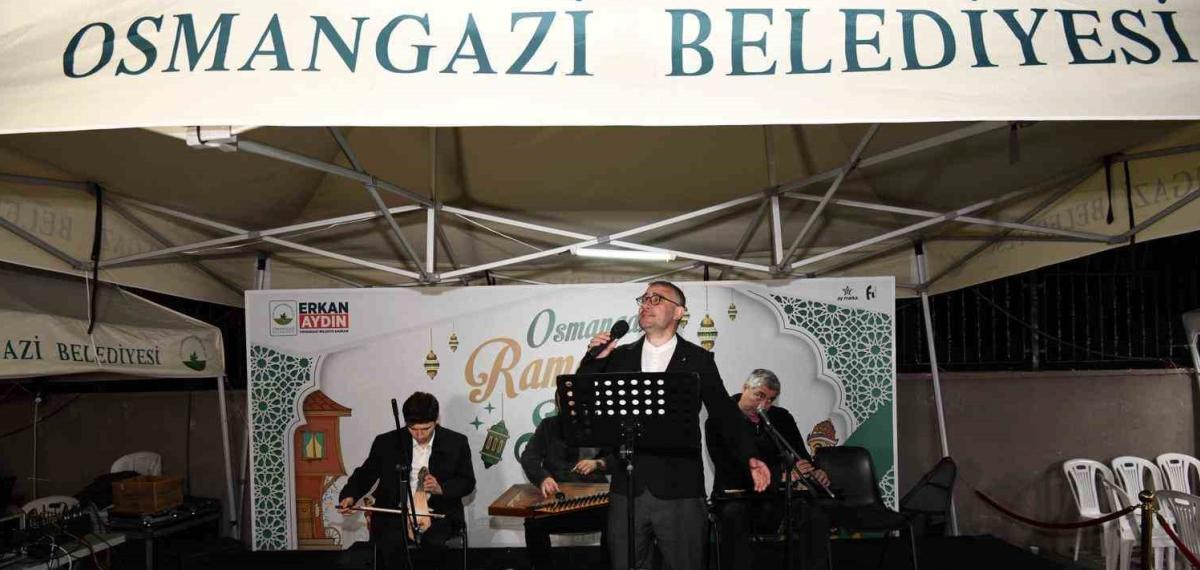 ‘Osmangazi Ramazan Sokağı’ Huzur Veren Ezgilerle Taçlandı