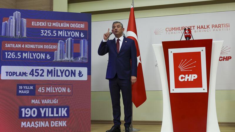 CHP Lideri Özgür Özel Açıkladı: Akın Gürlek’in Mal Varlığı 452 Milyon Lira! Tapu Kayıtları Tek Tek Paylaşıldı